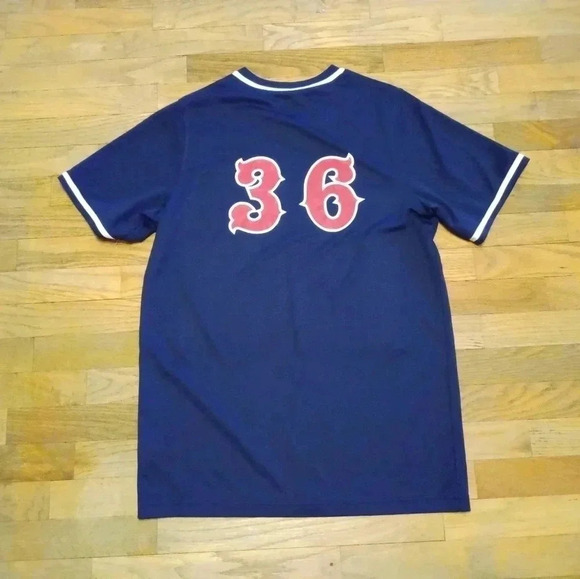 Nike St Louis Cardinal's Baseball Blue Shirt Jersey Size Medium - Picture 2 of 6